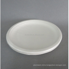 Eco biodegradable recycled round food plate